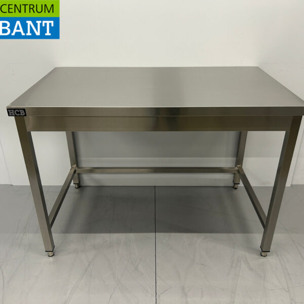 Table de travail en acier inoxydable Basic-line 120 x 70 x 85 cm Restauration