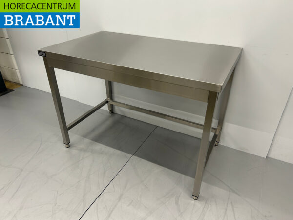 Table de travail en acier inoxydable Basic-line 120 x 70 x 85 cm Restauration – Image 2