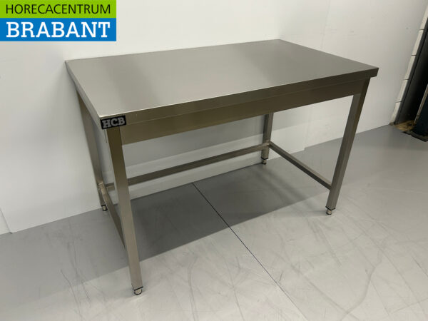 Table de travail en acier inoxydable Basic-line 120 x 70 x 85 cm Restauration – Image 3