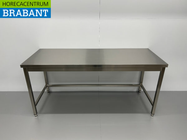 Table de travail en acier inoxydable Basic-line 180 x 70 x 85 cm Restauration