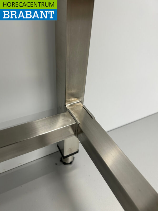 Table de travail en acier inoxydable Basic-line 180 x 70 x 85 cm Restauration – Image 6