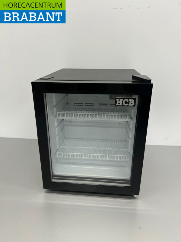 HCB ABS Minibar Mini réfrigérateur Porte vitrée 46 litres 230V Horeca