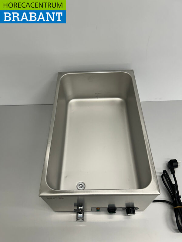 Acier inoxydable HCB Bain marie 4 x 1/4 GN 230V Horeca – Image 5