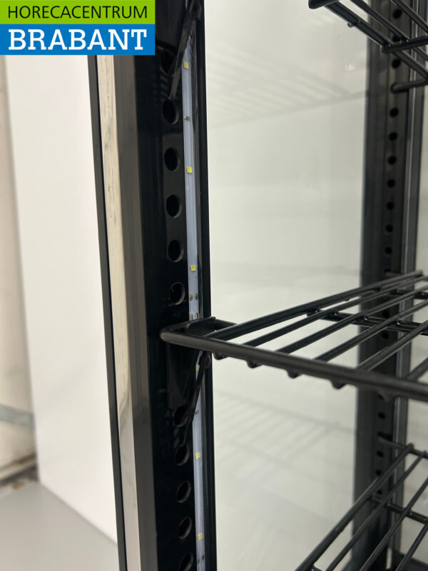 HCB Vitrine réfrigérée Vitrine pâtissière Noir 92 litres 230V Horeca – Image 5