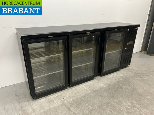 Maxxfrost Backbar Bar Cooler 3 portes vitrées 537 litres 200,2 cm 230V Horeca – Image 3
