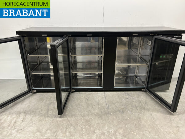 Maxxfrost Backbar Bar Cooler 3 portes vitrées 537 litres 200,2 cm 230V Horeca – Image 4