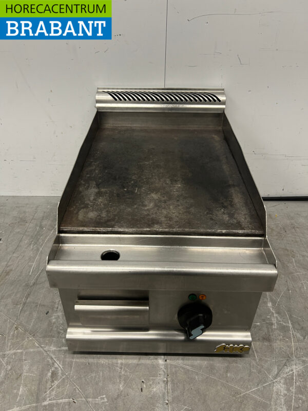 Planche à griller Silko en acier inoxydable Planche à griller 40 cm 400V Horeca