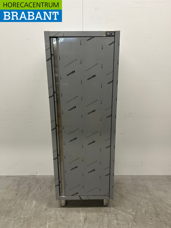 Acier inoxydable HCB Armoire alimentaire Armoire de travail 1 porte Premium-line 60 cm Restauration