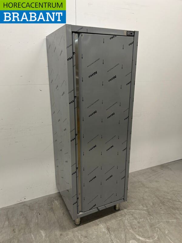 Acier inoxydable HCB Armoire alimentaire Armoire de travail 1 porte Premium-line 60 cm Restauration – Image 2