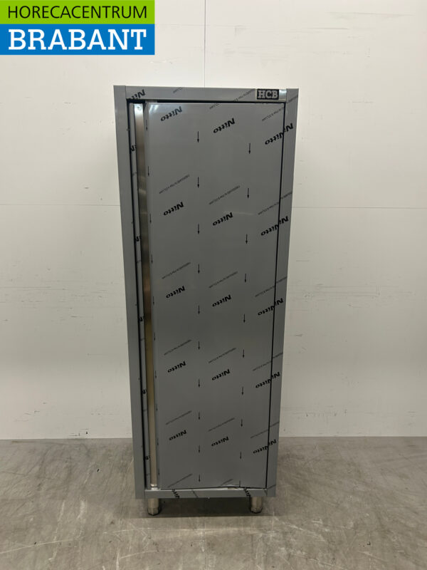 Acier inoxydable HCB Armoire alimentaire Armoire de travail 1 porte Premium-line 60 cm Restauration