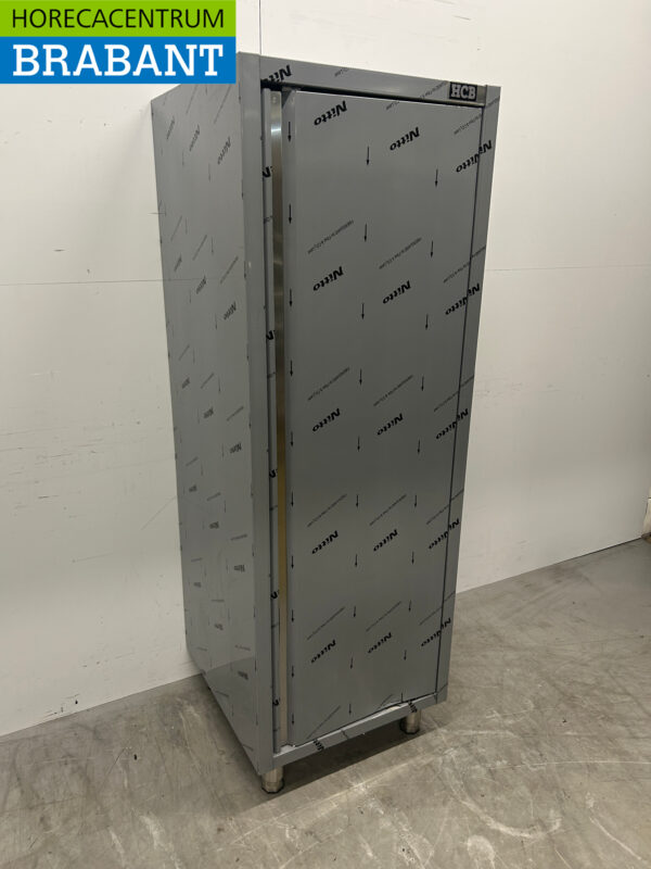 Acier inoxydable HCB Armoire alimentaire Armoire de travail 1 porte Premium-line 60 cm Restauration – Image 3