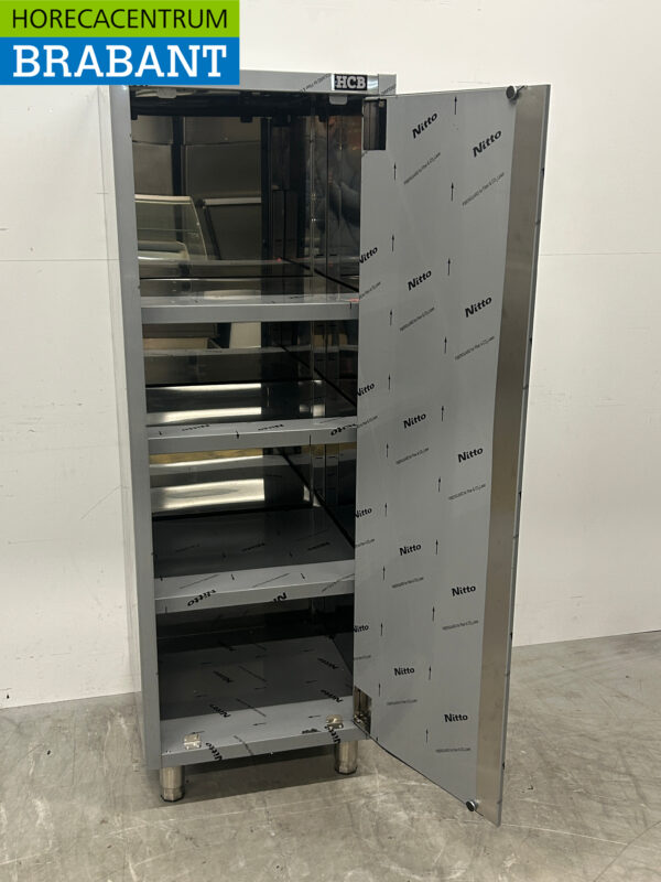 Acier inoxydable HCB Armoire alimentaire Armoire de travail 1 porte Premium-line 60 cm Restauration – Image 4