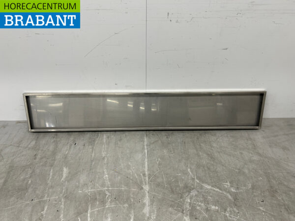 Etagère murale en acier inoxydable 180 x 30 cm Horeca – Image 2