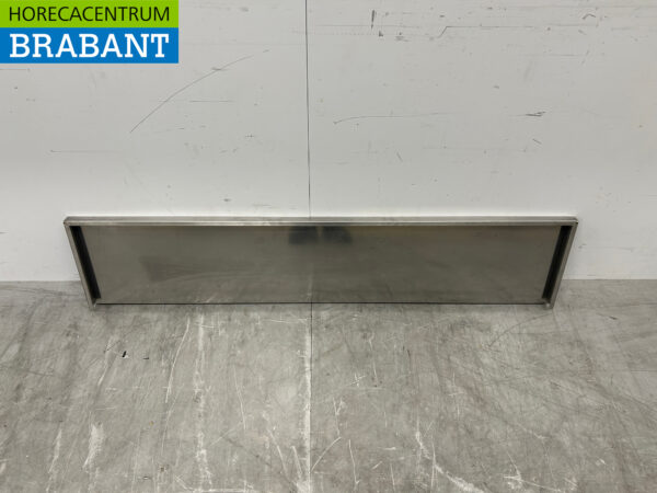 Etagère murale en acier inoxydable 140 x 30 cm Horeca – Image 2