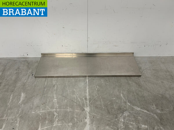 Etagère murale en acier inoxydable 100 x 30 cm Horeca