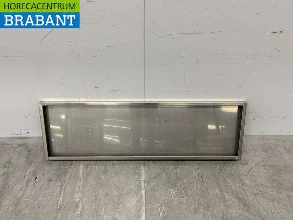 Etagère murale en acier inoxydable 100 x 30 cm Horeca – Image 2