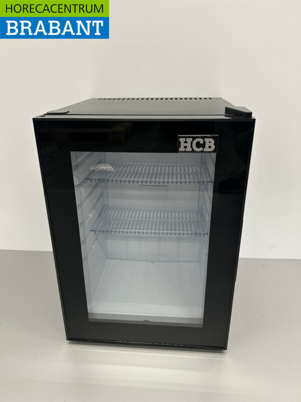 HCB ABS Minibar Mini réfrigérateur Porte vitrée 40 litres 230V Horeca