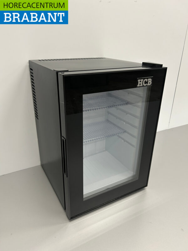 HCB ABS Minibar Mini réfrigérateur Porte vitrée 40 litres 230V Horeca – Image 3