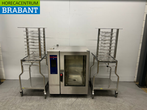 Four mixte Eloma Genius MT 10-11 en acier inoxydable 380V Horeca