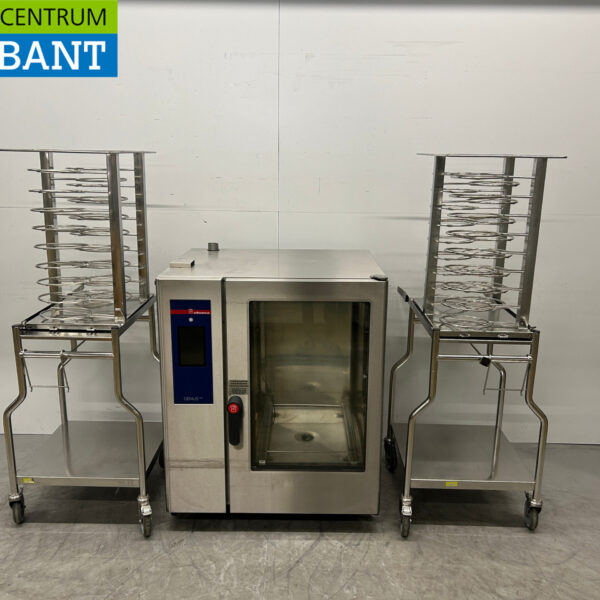 Four mixte Eloma Genius MT 10-11 en acier inoxydable 380V Horeca