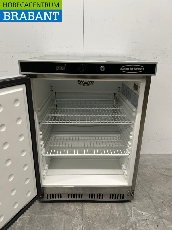 Réfrigérateur Combisteel en acier inoxydable 130 litres 230V Horeca – Image 4