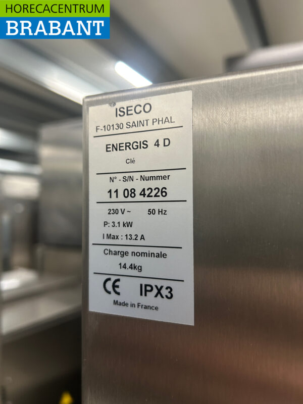 Armoire de régénération Iseco en acier inoxydable Four de régénération 230V Horeca – Image 7