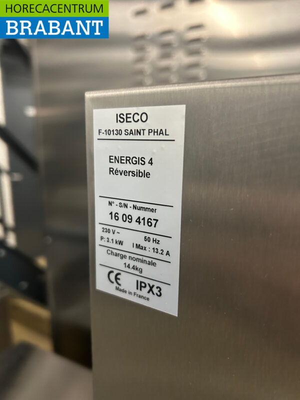 Armoire de régénération Iseco en acier inoxydable Four de régénération 230V Horeca – Image 6