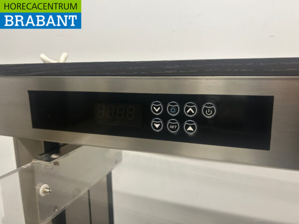 Buffet réfrigéré à roulettes Afinox Buffet réfrigéré 4 x 1/1 GN 149,5 cm 230V Horeca – Image 5