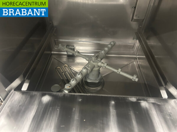 Lave-vaisselle Zanussi Zuca3 en acier inoxydable Chargement frontal 400V Horeca – Image 4