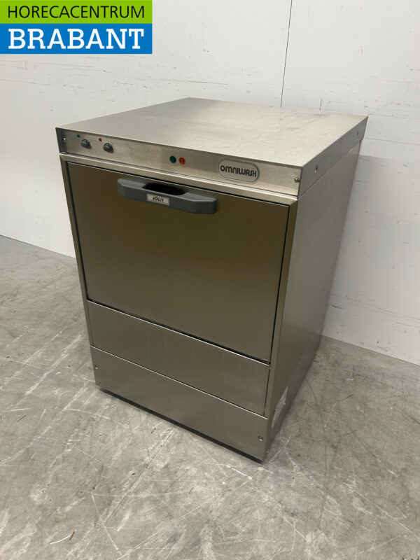 Lave-vaisselle Omniwash Jolly 50T en acier inoxydable Chargement frontal 400V Horeca – Image 2