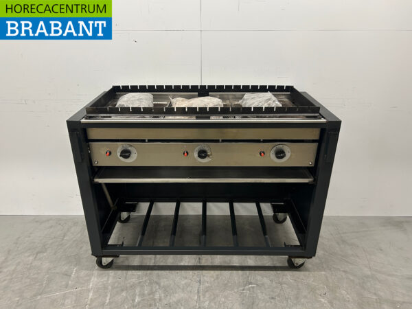 Hoeks Rolé Barbecue Bbq Lavagrill Gaz naturel Horeca