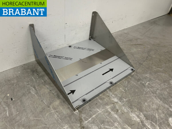 Étagère murale en acier inoxydable 58,5 x 54 cm Horeca – Image 3
