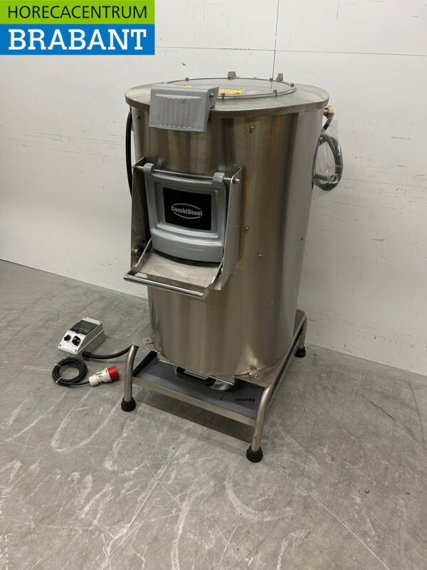 Combisteel en acier inoxydable Epluche-patates Grattoir avec filtre 50 kg 400V Horeca – Image 2