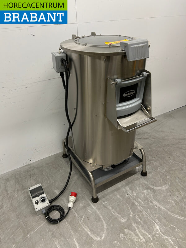 Combisteel en acier inoxydable Epluche-patates Grattoir avec filtre 50 kg 400V Horeca – Image 3