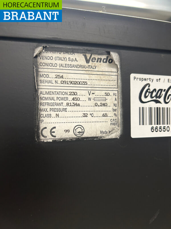 Vendo Can Vending machine 7 rangs 230V Shop – Image 9