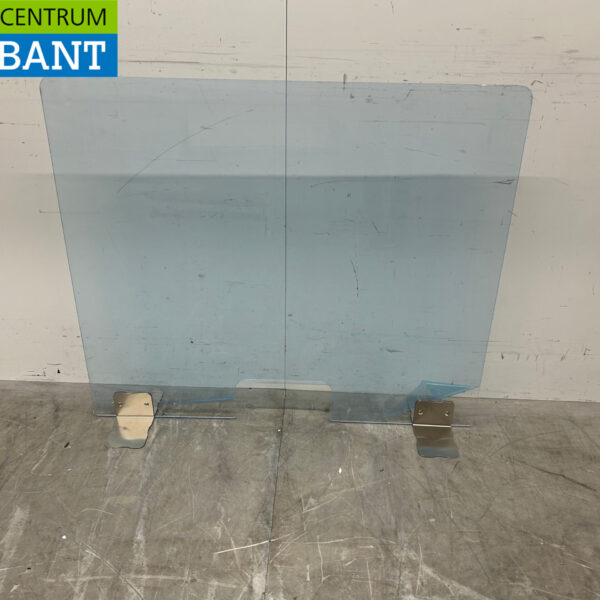 Écran de protection respiratoire en acier inoxydable 100 cm Horeca