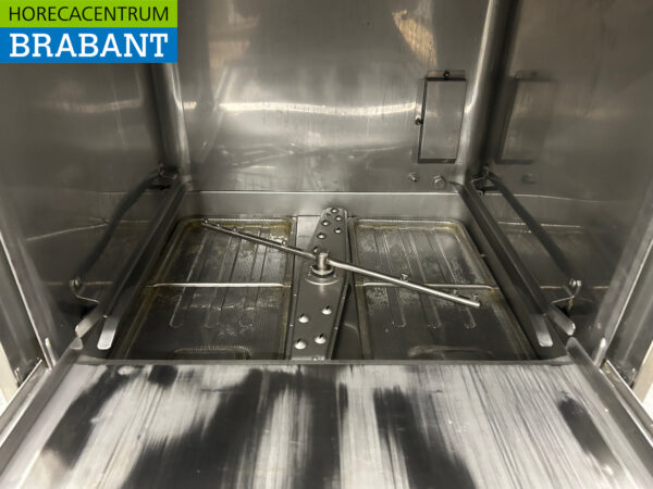 Lave-vaisselle Zanussi Zucai en acier inoxydable Chargement frontal 400V Horeca – Image 4