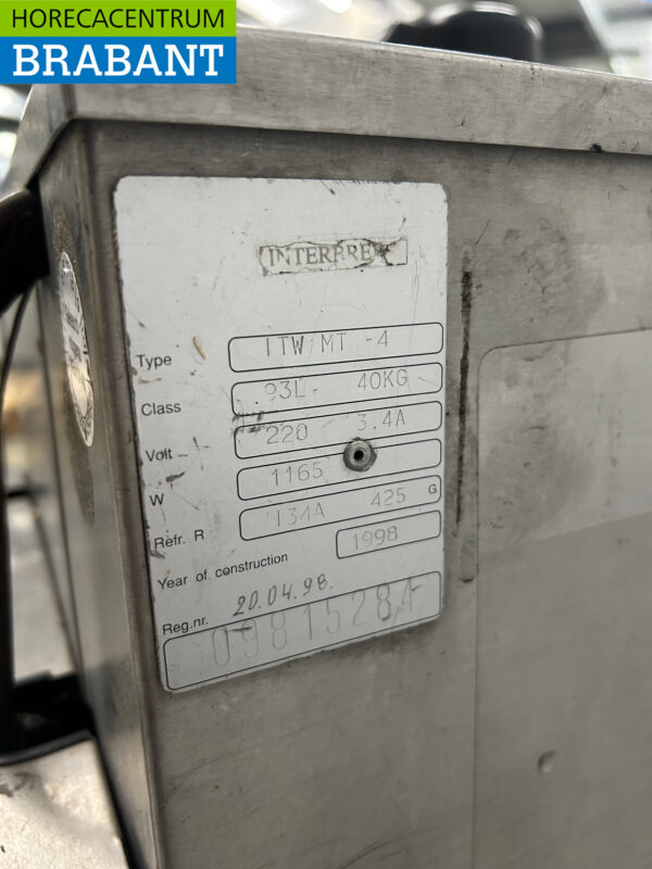 Acier inoxydable Gamko Glacière à bière Glacière à bain-marie Glacière express 230V Horeca – Image 5