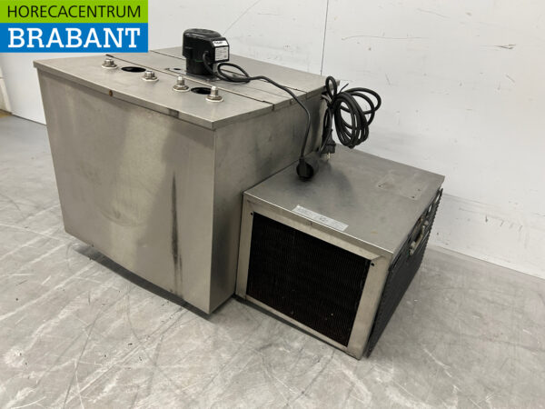 Acier inoxydable Gamko Glacière à bière Glacière à bain-marie Glacière express 230V Horeca – Image 2