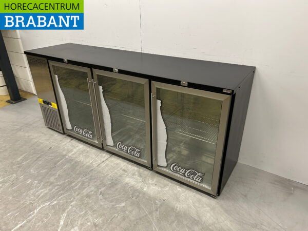 Efficold BBC-3P-N Backbar Bar Cooler 3 portes pliantes en verre 201.5 cm 230V Horeca – Image 2