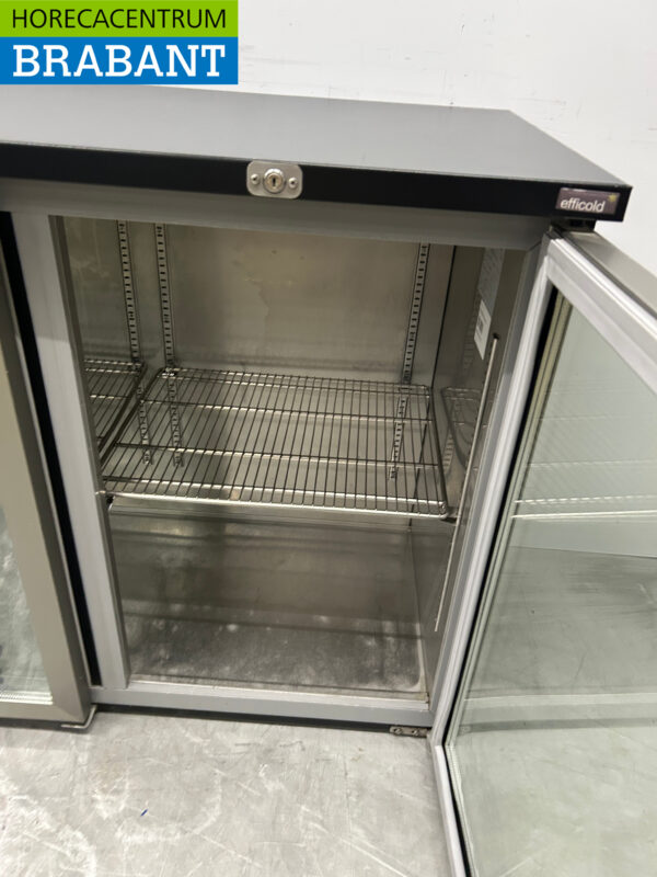 Efficold BBC-3P-N Backbar Bar Cooler 3 portes pliantes en verre 201.5 cm 230V Horeca – Image 5