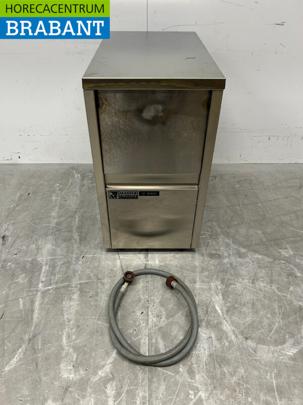 Machine à glaçons Masterfrost C250 en acier inoxydable Machine à glaçons 25 kg p/d 230V Horeca