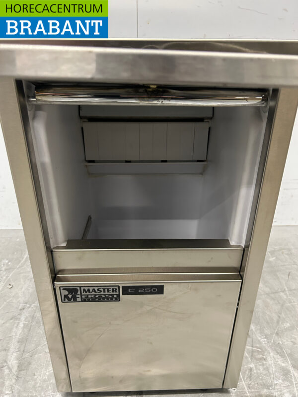 Machine à glaçons Masterfrost C250 en acier inoxydable Machine à glaçons 25 kg p/d 230V Horeca – Image 4