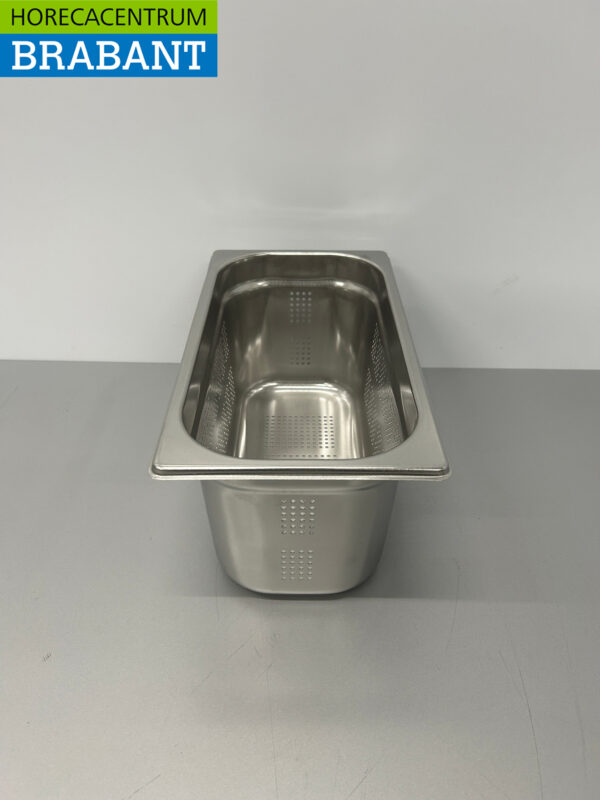 Bac Gastronorm en acier inoxydable perforé Bac GN 1/3 GN Profondeur 150 mm Horeca