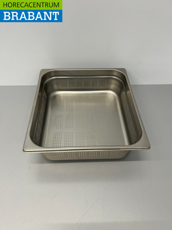 Bac Gastronorm perforé en acier inoxydable Bac GN Bac 2/3 GN Profondeur 100 mm Horeca