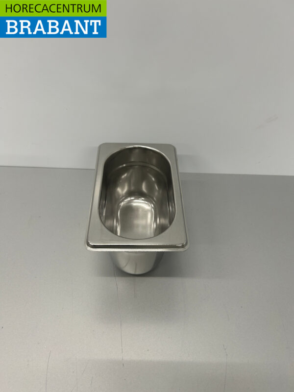 Acier inoxydable Gastronorm Bac GN 1/9 GN Profondeur 100 mm Horeca