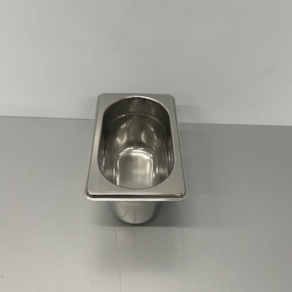Acier inoxydable Gastronorm Bac GN 1/9 GN Profondeur 100 mm Horeca