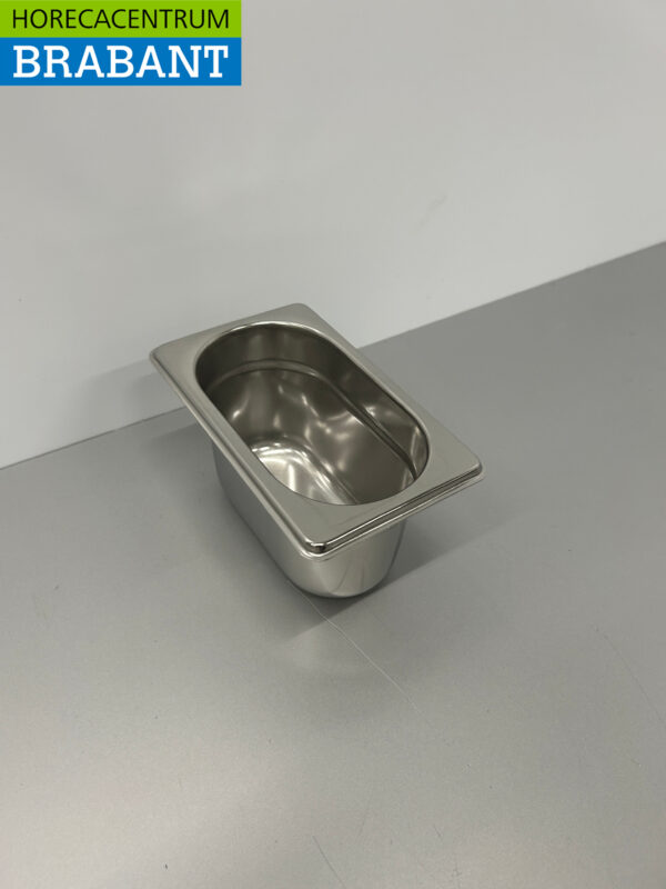 Acier inoxydable Gastronorm Bac GN 1/9 GN Profondeur 100 mm Horeca – Image 2