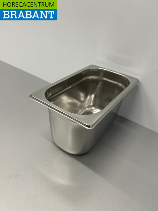 Acier inoxydable Bac GN Gastronorm 1/4 GN Profondeur 150 mm Horeca – Image 2