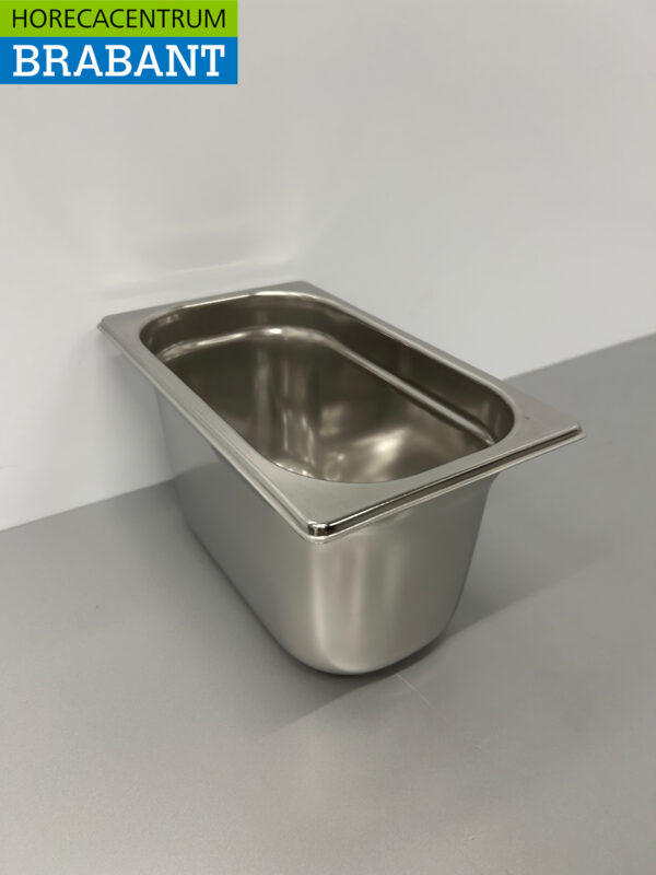 Acier inoxydable Bac GN Gastronorm 1/4 GN Profondeur 150 mm Horeca – Image 3